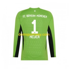Koszulka FC Bayern Monachium Manuel Neuer 1 Bramkarska Wyjazdowe Koszulki Piłkarskie 2023-2024 Długi Rękaw